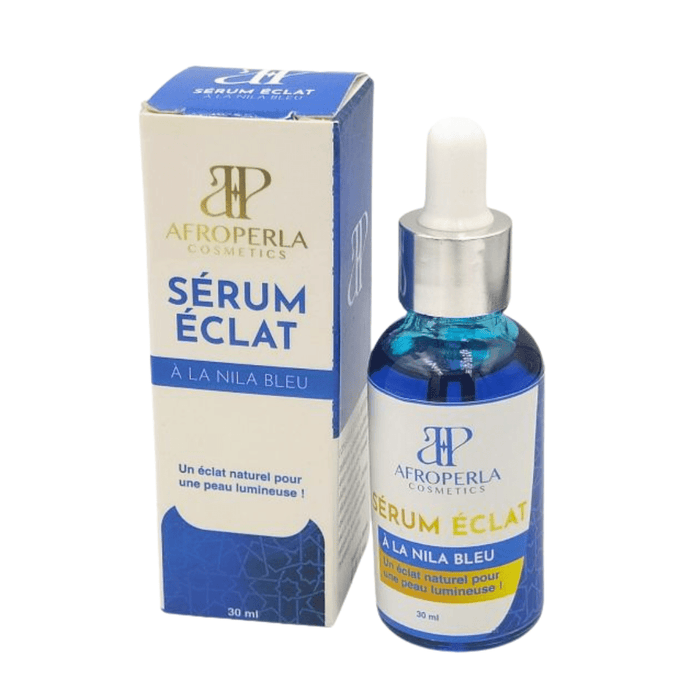 Sérum Éclat Nila Bleu 30ml – Hydratant & Éclaircissant - nilabeautys.com