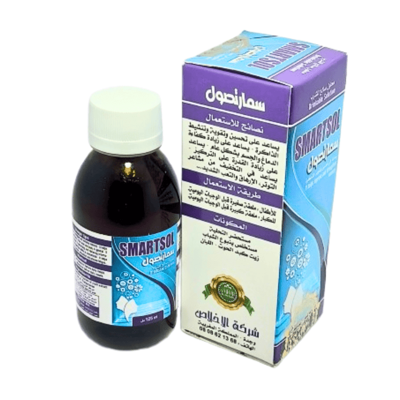 Smartsol Élixir 125ml – Détox Poumons & Sevrage Tabac