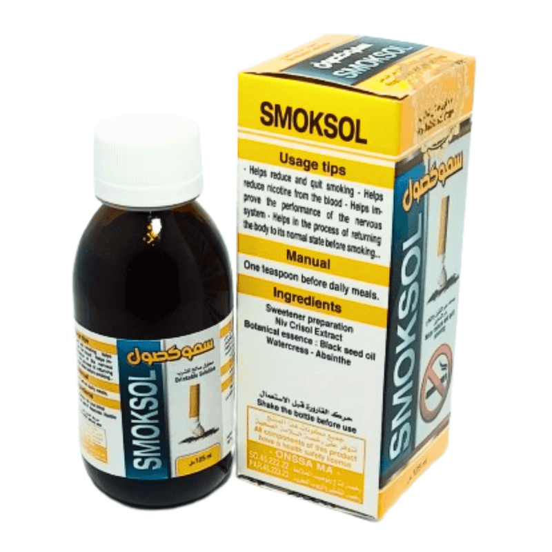 Smoksol Élixir Naturel 125ml – Soutien Respiratoire Naturel - nilabeautys.com