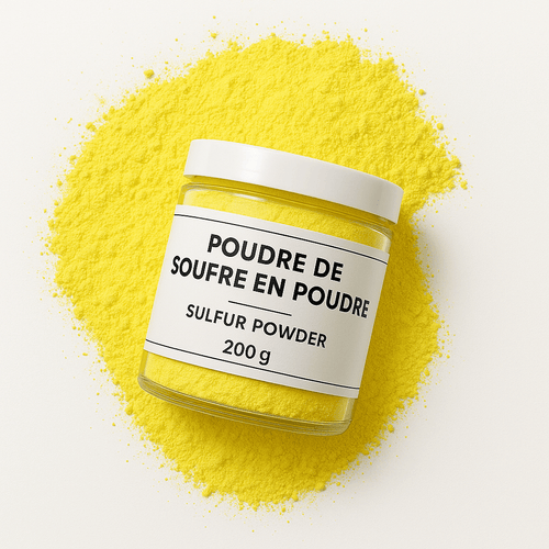 Soufre en Poudre 200g | 99,95 % Pur - nilabeautys.com
