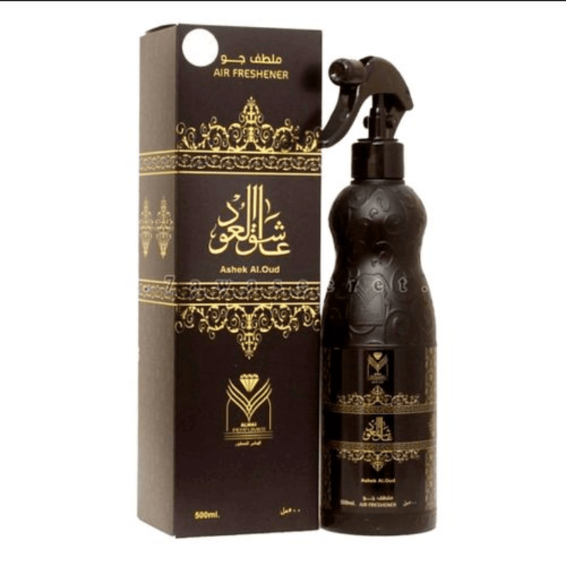 Spray Désodorisant Maison Ashiq Al Oud 500ml – Oud Lover Freshener - nilabeautys.com