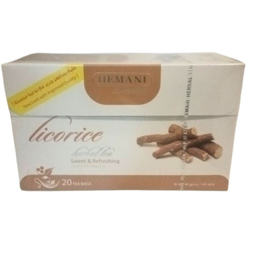 Thé Réglisse Hemani - 20 Sachets