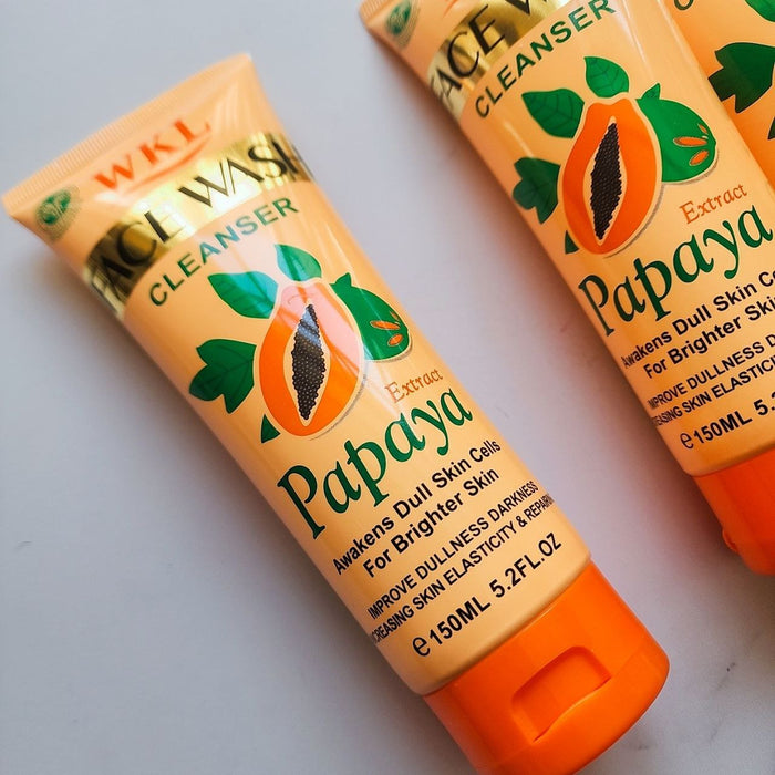 Wokali Nettoyant Visage Éclaircissant & Réparateur – Extrait de Papaye 150 ml - nilabeautys.com