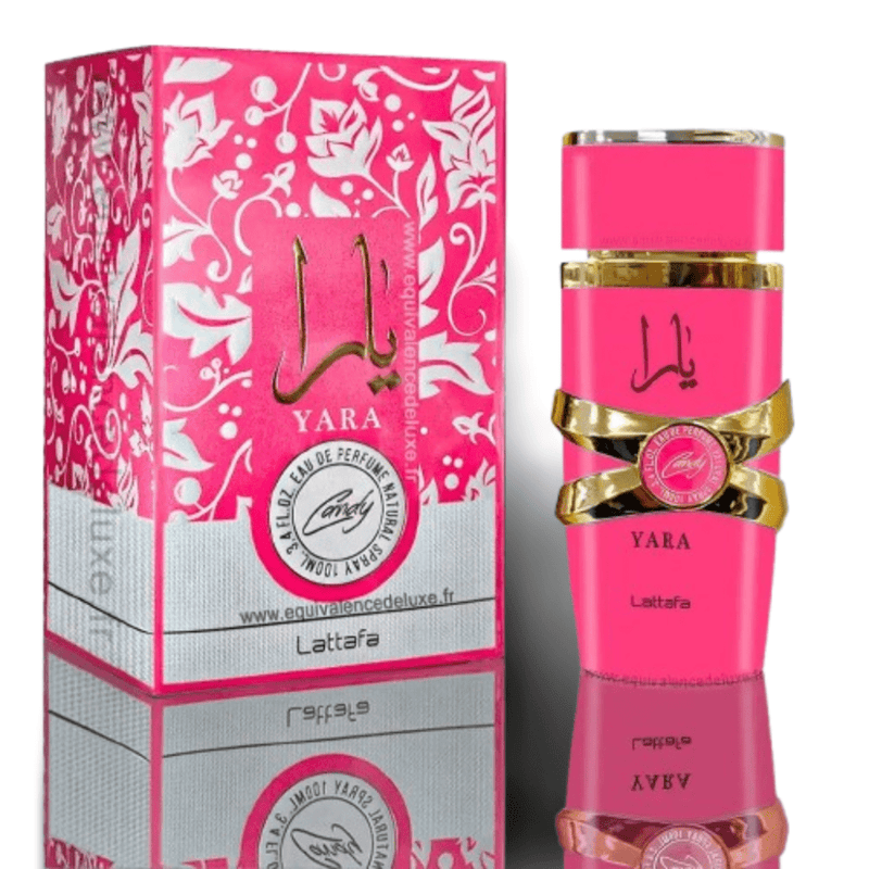 Yara Candy Lattafa 50ml – Parfum Gourmand Fruité & Floral Femme - nilabeautys.com