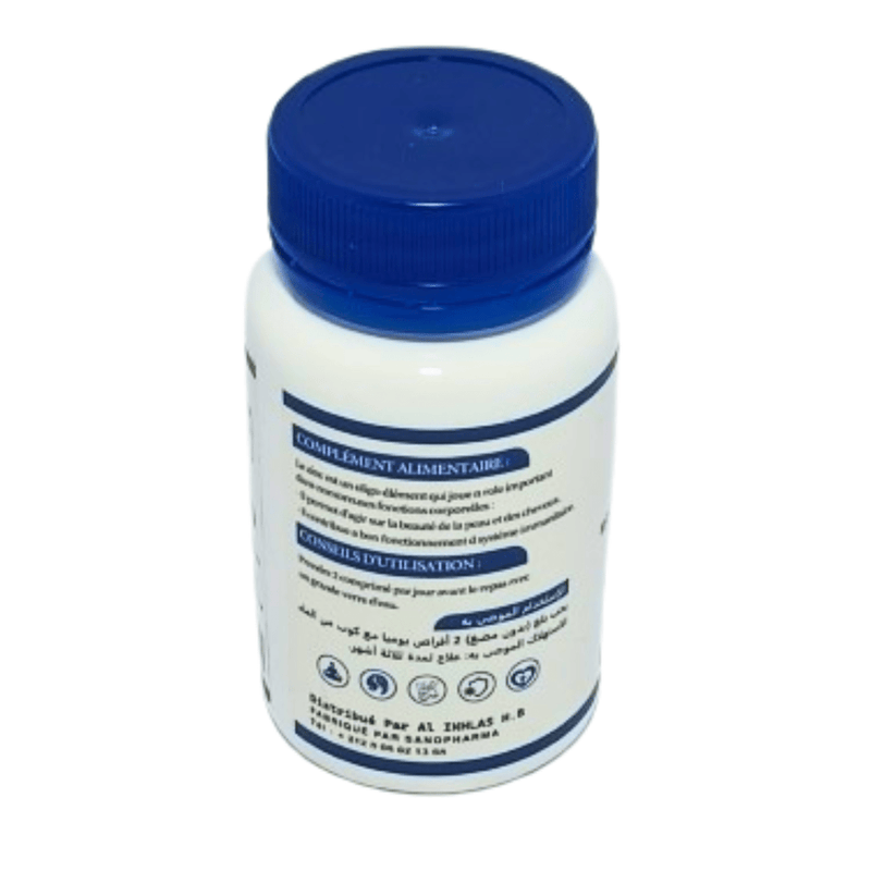 Zinc – Immunité et Santé de la Peau en 60 Gélules - nilabeautys.com